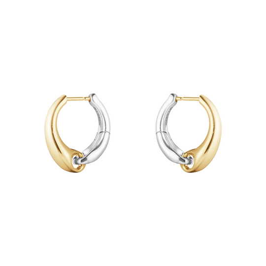 Reflect Large Earhoop Earrings - Silver/Gold - 20001180