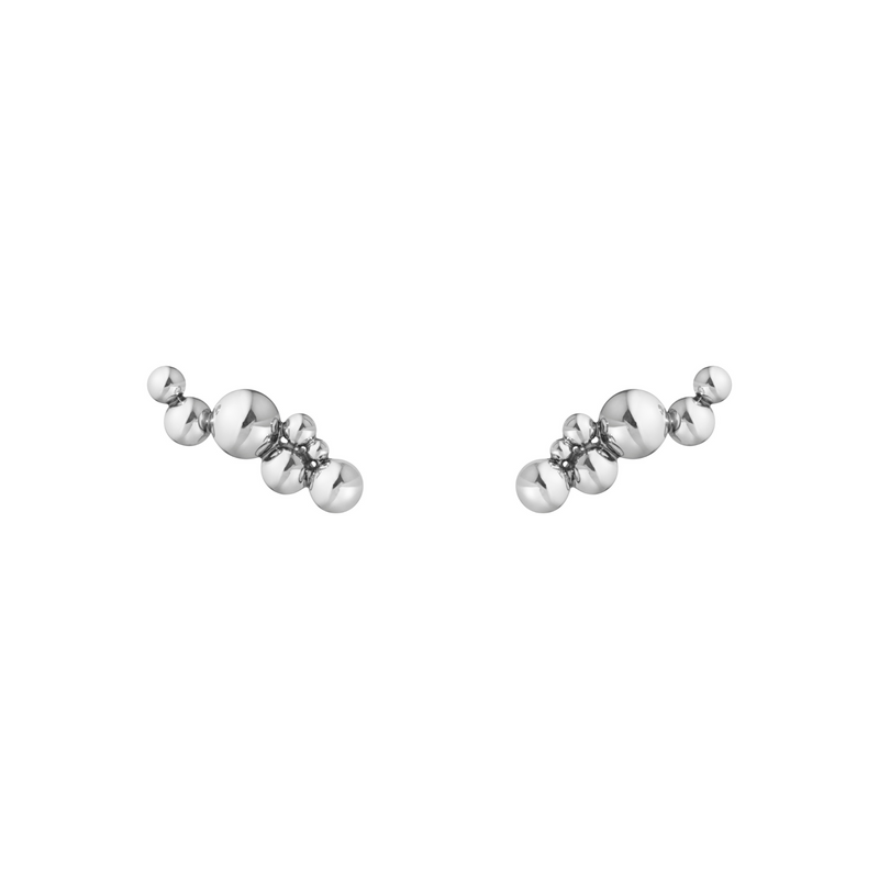 Moonlight Grapes Long Ear Cuff - Silver - 20001199