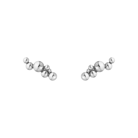 Moonlight Grapes Long Ear Cuff - Silver - 20001199