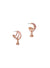 Ayana Earrings - Rose Gold/Pink - 6203006H-02G337-SM