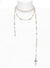 Broken Pearl Necklace - Silver - 63010006-02P128-CN