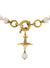 Aleksa Pearl Necklace - Gold - 63010111-02R496-CN-W1