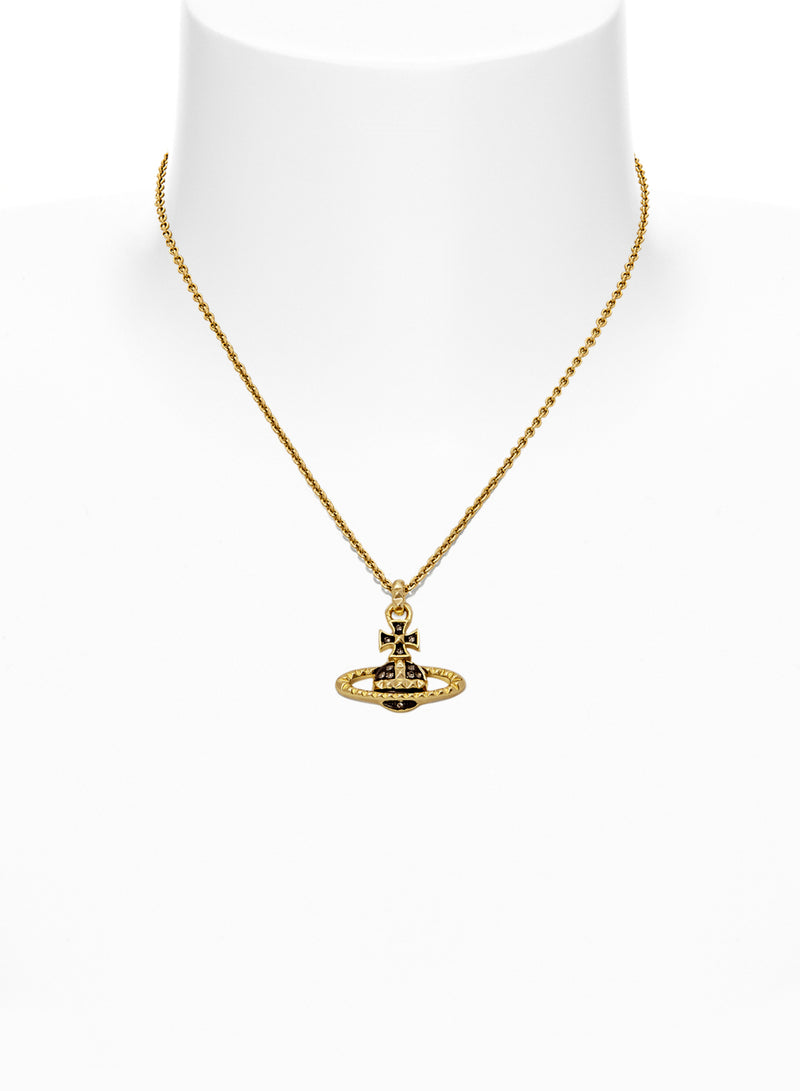 Mayfair Bas Relief Pendant - Gold/Black - 63020052-02R563-MY