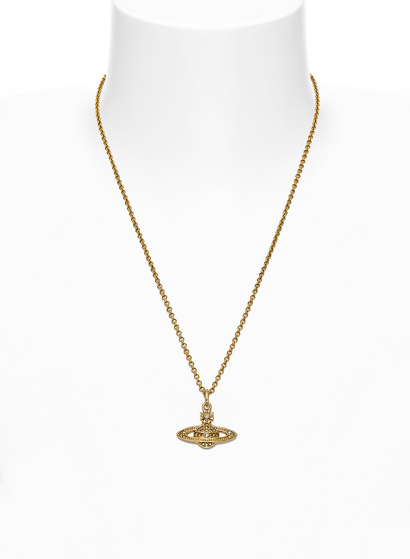 Mini Bas Relief Pendant - Gold - 63020086-02R121-CN