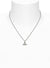 Simonetta Bas Relief Pendant - Silver/White - 63020322-02P113-CN