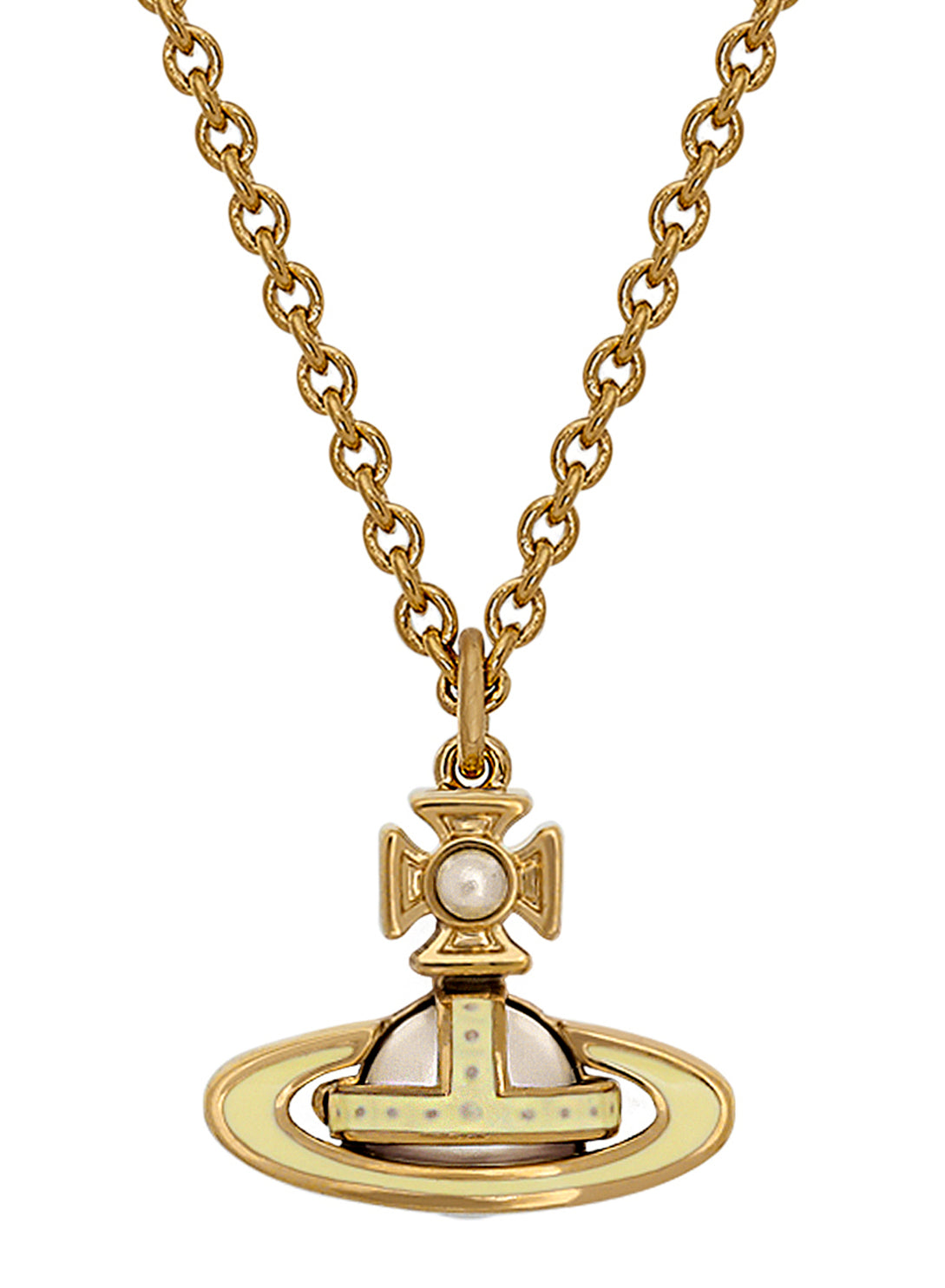 Simonetta Bas Relief Pendant - Gold/Lemon - 63020322-02R447-CN