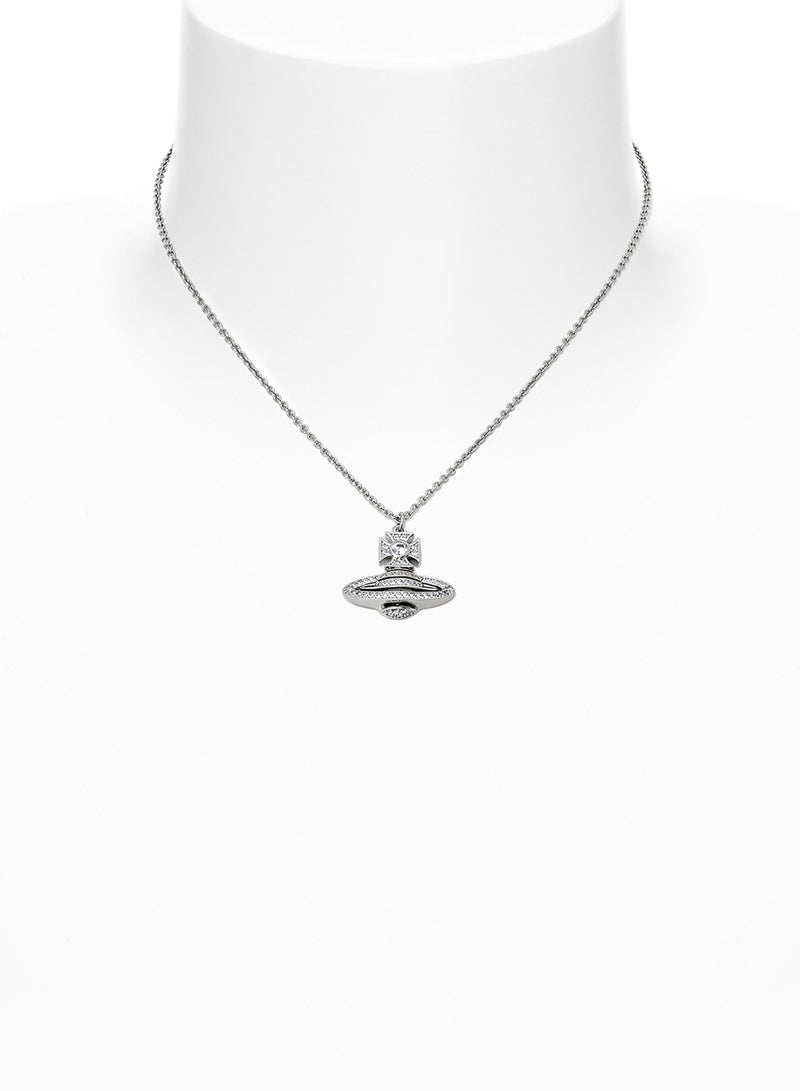 Hermine Bas Relief Pendant - Silver - 6302038F-02P102-SM