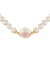 Loelia Necklace - Gold/Cream - 63030020-02R525-IM-W2