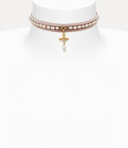 Aleksa Choker - Gold/Rose - 63030026-02R495-CN