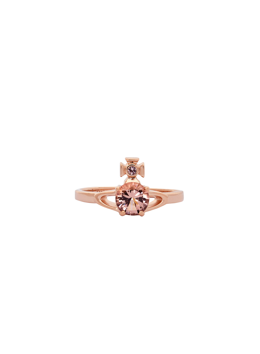 Reina Petite Ring - Rose Gold/Pink - 64040006-01G335-SM – Sarah Layton