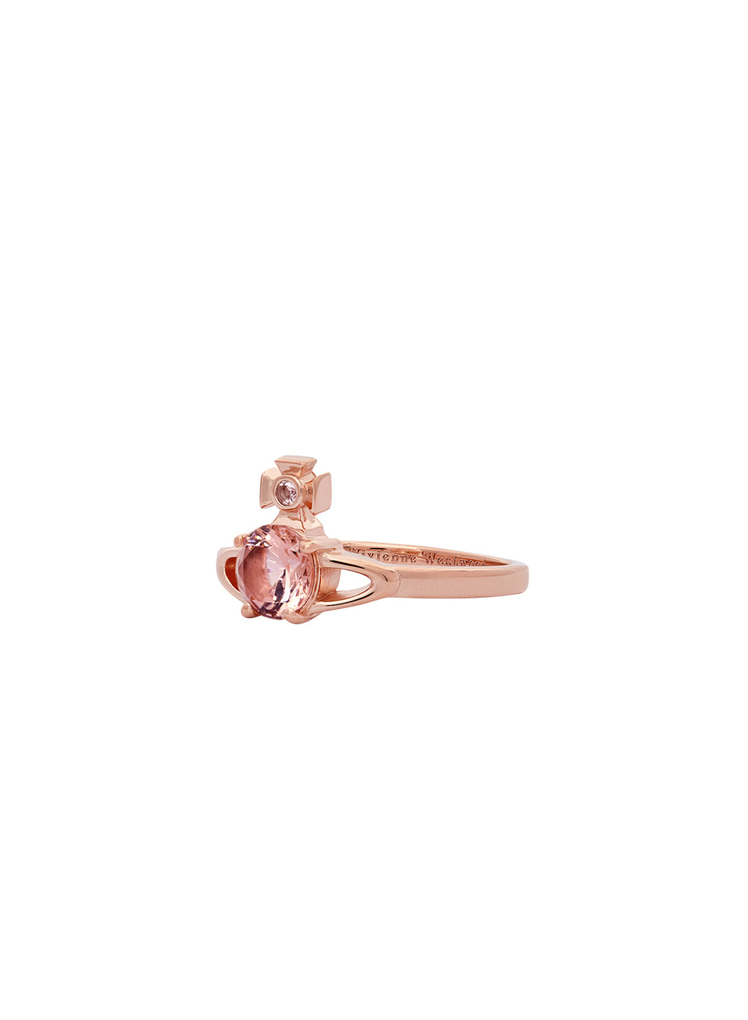 Reina Petite Ring - Rose Gold/Pink - 64040006-01G335-SM – Sarah Layton