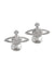 Mini Bas Relief Cufflinks - Silver - 65030003-02P116-CN