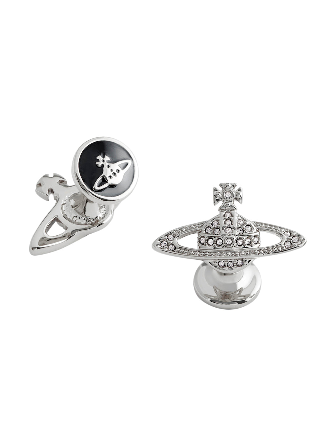 25ss Vivienne Westwood カフリンクス 65030003-02P116-CN Mini Bas Relief Cufflinks - Silver - 65030003-02P116-CN