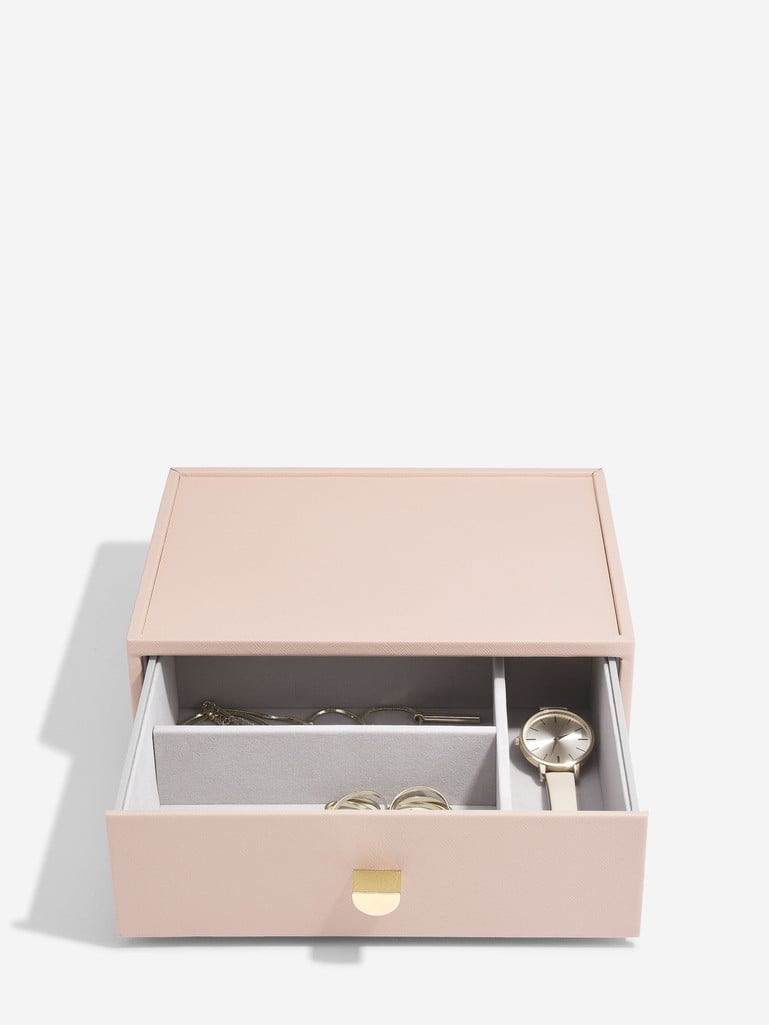 Classic 3 Drawer Jewellery Box - Blush - 75887