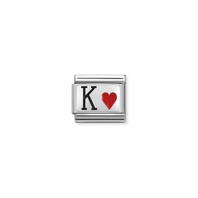 Classic King of Hearts Link - Silver - 330208/28