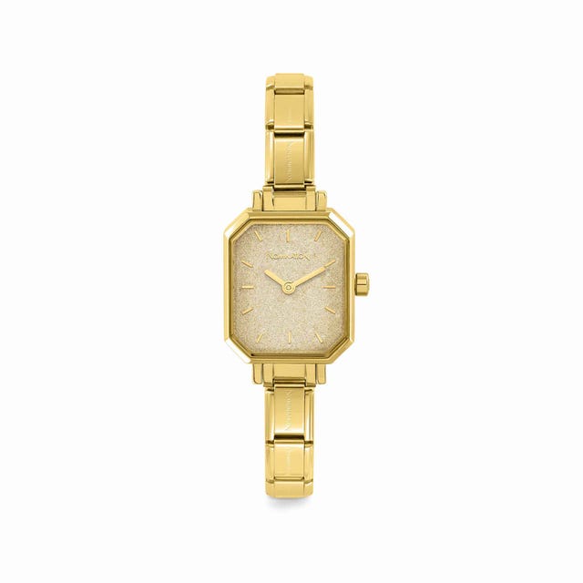 Composable Gold Glitter Dial Ladies Watch - 076032/026