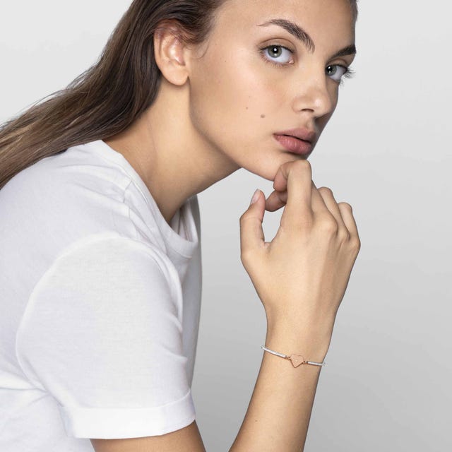 Milleluci Heart Bracelet - Silver - 028003/022