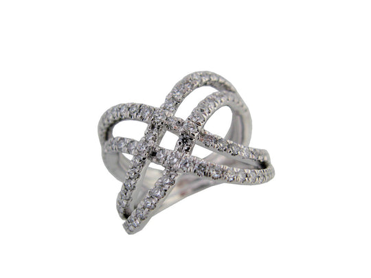 Diamond Ring, 1.02ct - 18ct White Gold