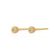 Teeny Tiny August Birthstone Stud Earrings - Gold/Peridot - SPSEGBSPER