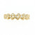 Ungar & Ungar 18ct Yellow Gold Zig Zag Stacker Ring - R10017DD