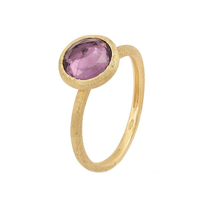Jaipur Amethyst Ring, Size 55 - Gold - AB632-AT01-Y