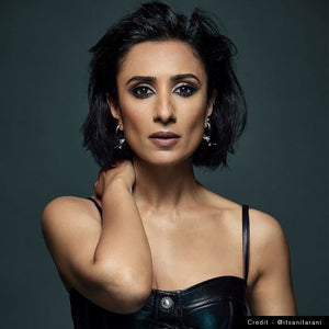 Large Hooked Pearl Earrings - Rose Gold - CB052.RVNAEOS