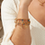 Blossoming Sunrise Bracelet - Gold - GBSCB3279