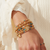 Botanical Beauty Bracelet - Gold - GBSCD3275