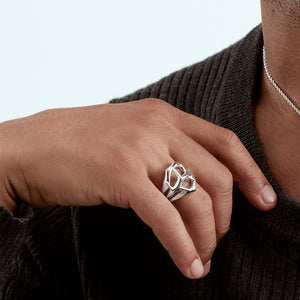 Blackthorn Triple Ring - Silver - BT002.SSNARZW