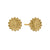 Botanical Beauty Stud Earrings - Gold - GEST3299