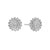 Botanical Beauty Stud Earrings - Silver - SEST3298