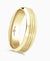 Rocket Patterned 18ct Yellow Gold Gents Wedding Ring