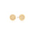 Classic Mini Circle Stud Earrings - Gold - ER10298-GLD
