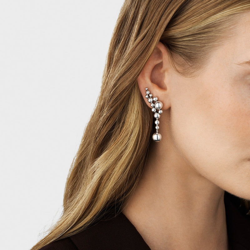 Moonlight Grapes Ear Cuff, Left - Silver - 20001202