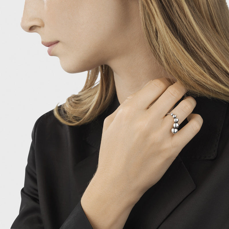 Moonlight Grapes Slim Ring - Silver - 200012070052