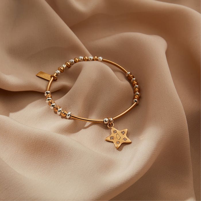Sparkle Star Bracelet - Gold/Silver - GMBSBNH3036