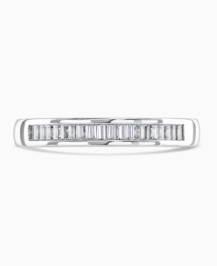 Platinum Evermore Diamond Wedding Eternity Band - 0.33ct