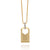 Personalised ID Necklace - Gold - IDN1GP