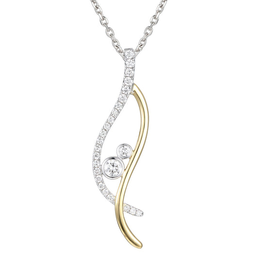 Diamond Pendant, 0.30ct - 18ct Gold