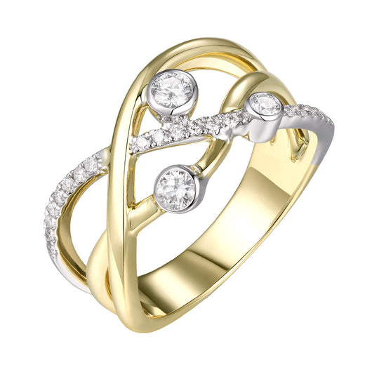 Diamond Dress Ring, 0.35ct - 18ct Gold