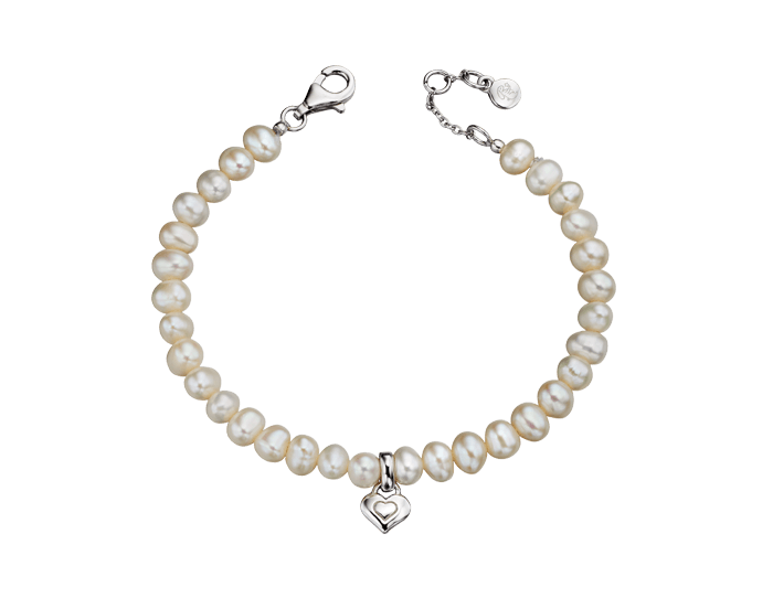 Marni Children's Pearl Bracelet - Silver - LSB0041