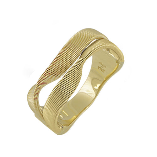 Marrakech Supreme Ring, Size 55- 18ct Yellow Gold - AG327-Y