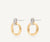 Jaipur Diamond Stud Earrings - Gold - OB1758-B-YW