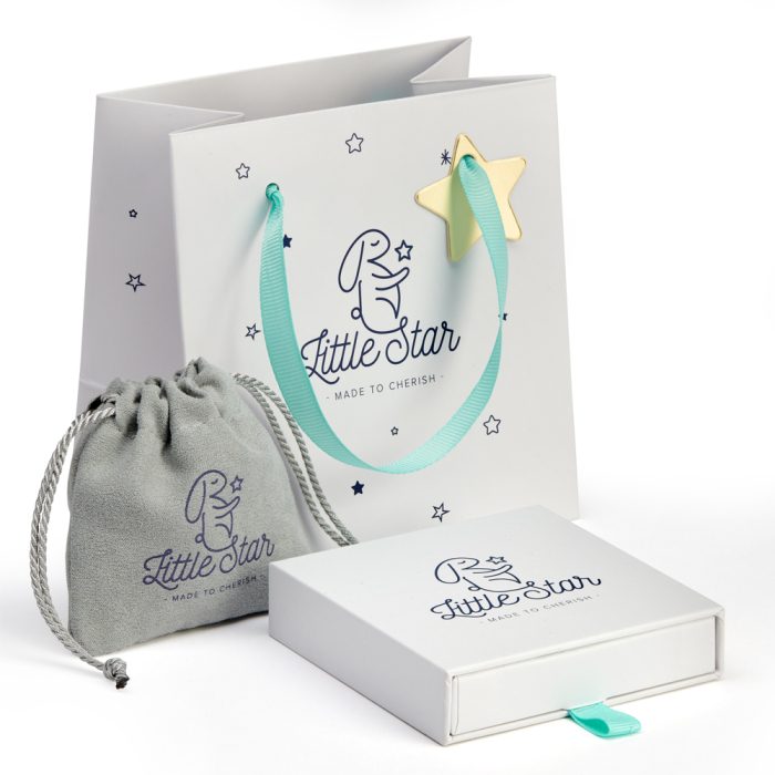 Children's Initial Necklace - Silver - LSN0408