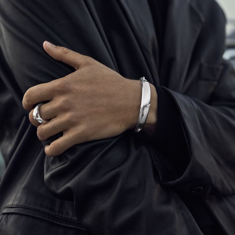 Reflect ID Bangle - Silver - 20001303000