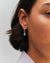 Amazonite Drop Charm Earrings - Silver - ER10395-SAMAZ