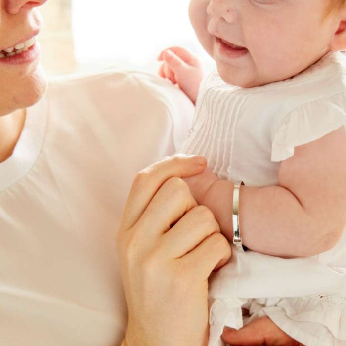 Honor Children's Diamond Bangle - Silver - LSB0019