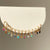 Mini Baguette Claw Set Opal Plaque - Gold - BAG-C-OP