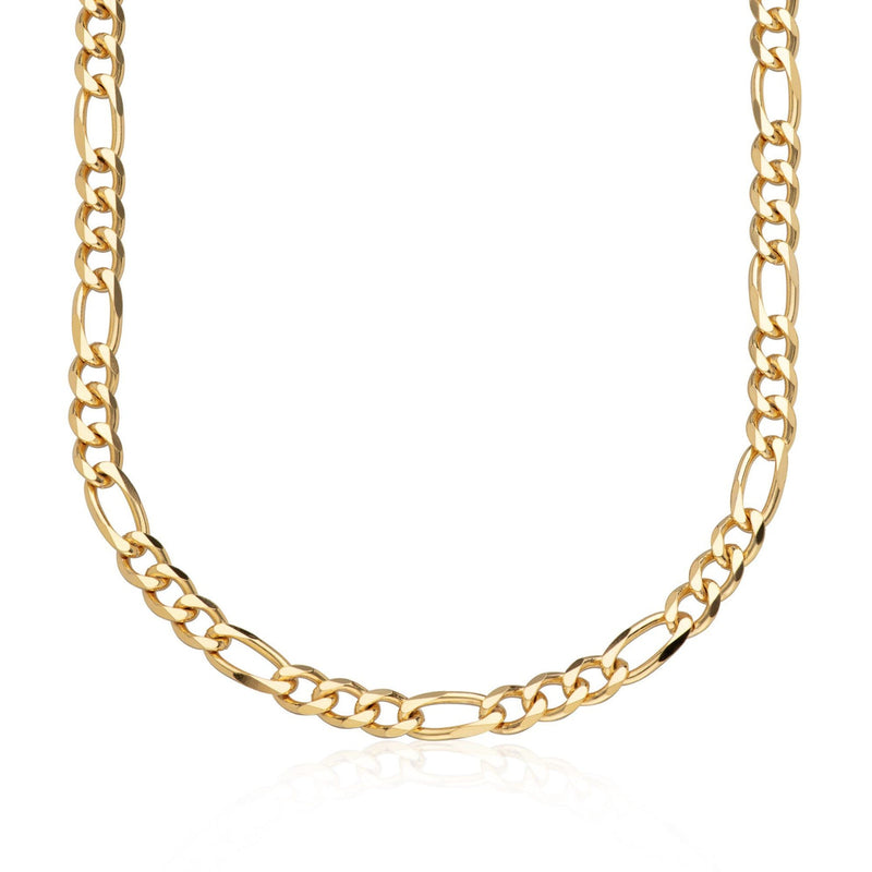 Figaro Chain Necklace - Gold - SPG-304