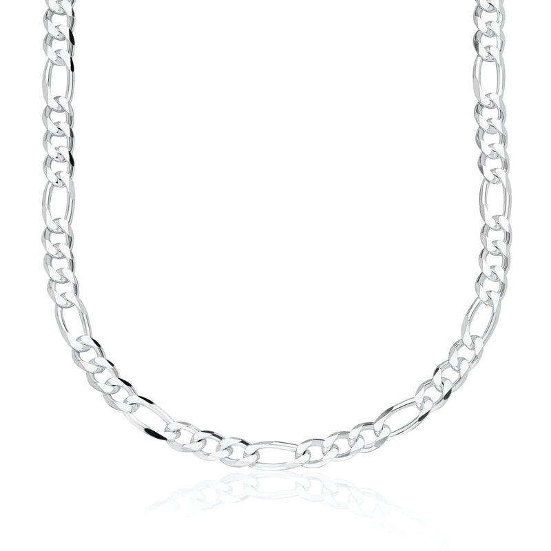 Figaro Chain Necklace - Silver - SPS-304
